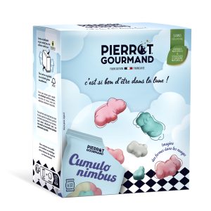 Boite de 12 Mini Sachets Cumulonimbus Pierrot Gourmand