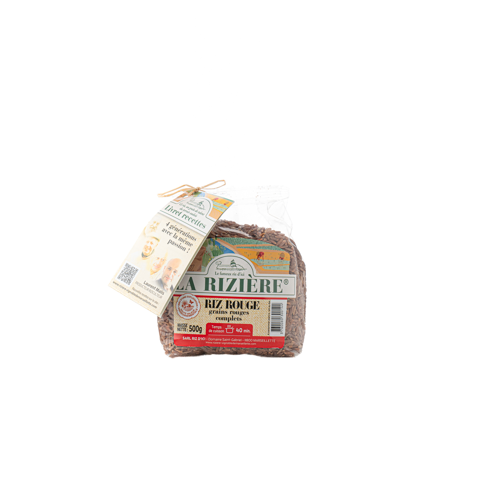 RIZ ROUGE, 500GR