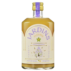 JARDINS FLEURIS – APERITIF SANS ALCOOL – FLEUR DE SUREAU & BERGAMOTE