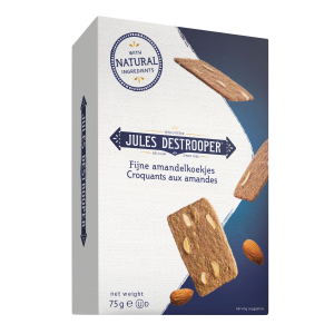 Boite de croquants aux amandes 75gr Jules Destrooper