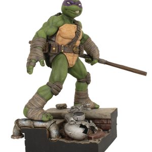 LES TORTUES NINJAS – Donatello – Diorama Deluxe Gallery 25cm