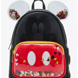 Loungefly Disney – Mickey Mouse Confetti Ears – Sac à dos