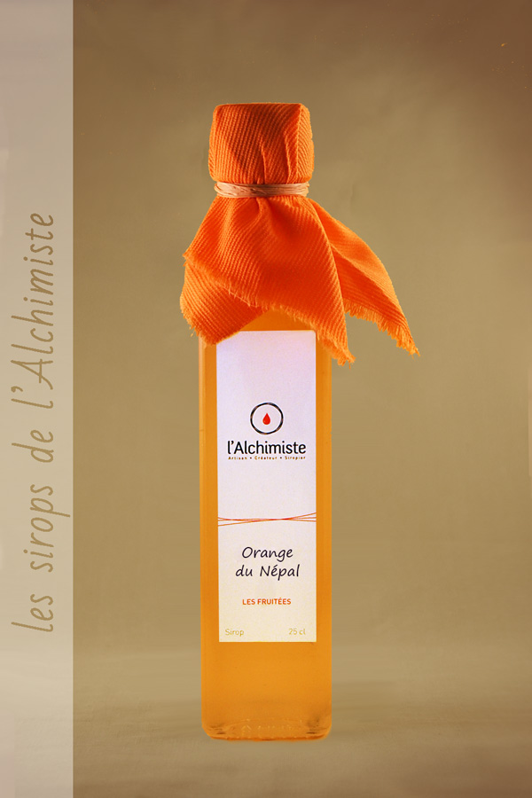 Sirop artisanal Orange du Népal 25cl