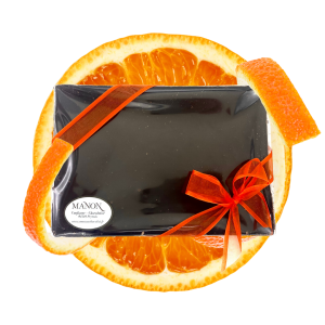 LA GRANDE TABLETTE DE CHOCOLAT NOIR INTENSE ÉCORCES D&rsquo;ORANGE CONFITES ou GRUÉ 1/2 kg