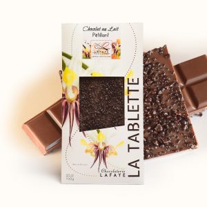 Tablette chocolat au lait pétillant
