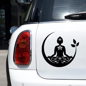 Sticker Bouddha Yoga