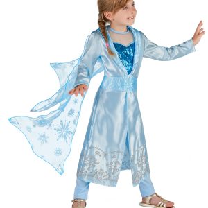 Déguisement Fille Princesse Bleue du Grand Nord 3-4 Ans