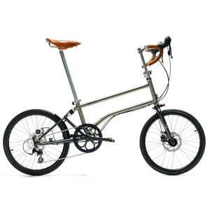 Vélo pliant VELLO BIKE Speedster Titane – Argent brossé