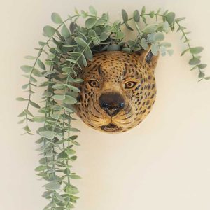 Vases léopard mural