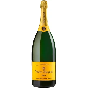 Veuve Clicquot Brut Carte Jaune Mathusalem avec Caisse Bois